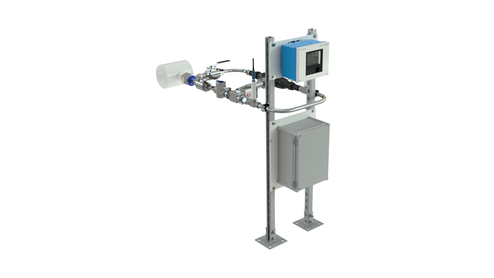 Coolant iQ Elite — E+H Liquiline CM444 with Memosens turbidity sensor